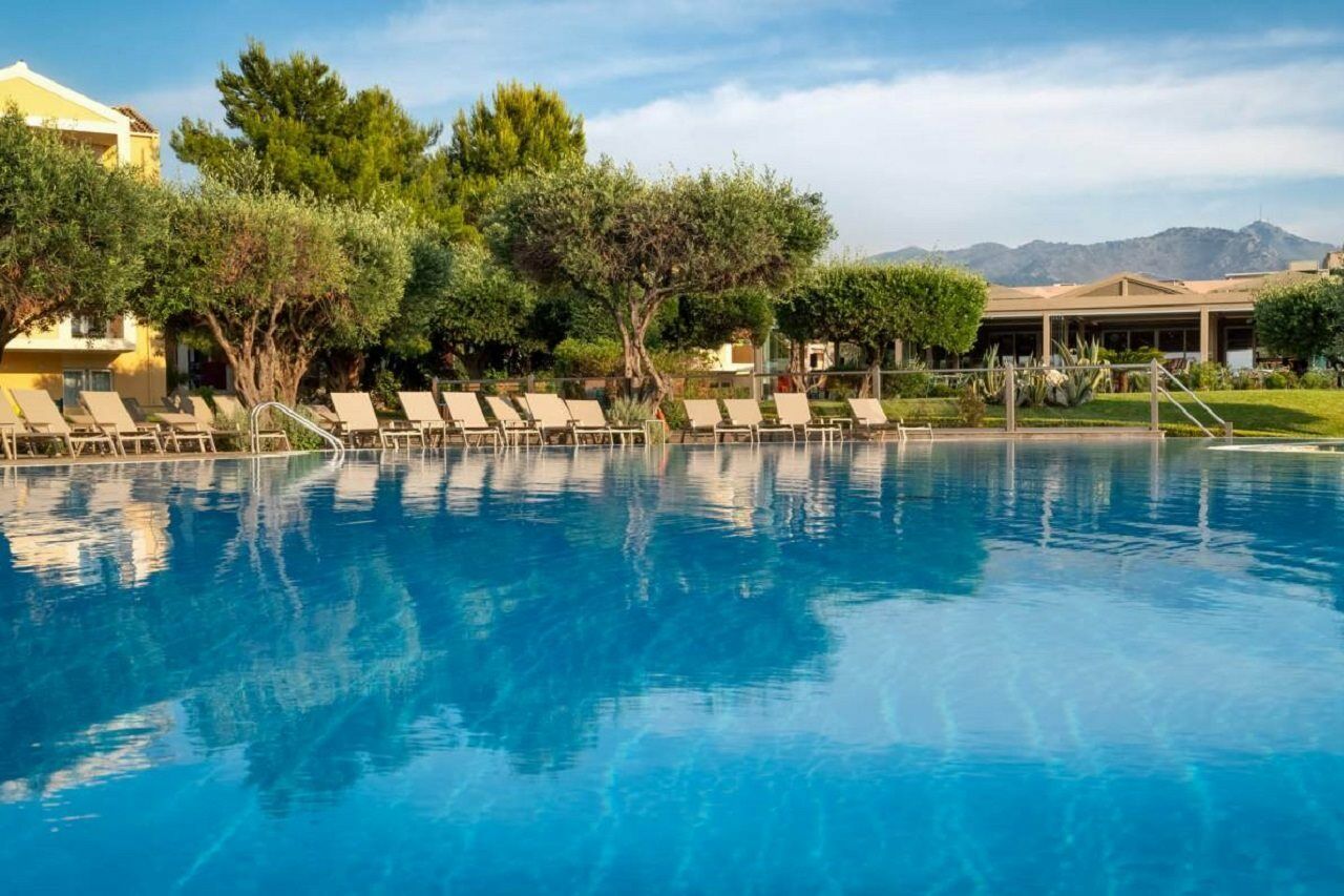 Mareblue Beach Agios Spyridon  المظهر الخارجي الصورة